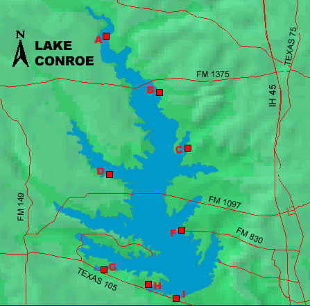 Lake Conroe Texas